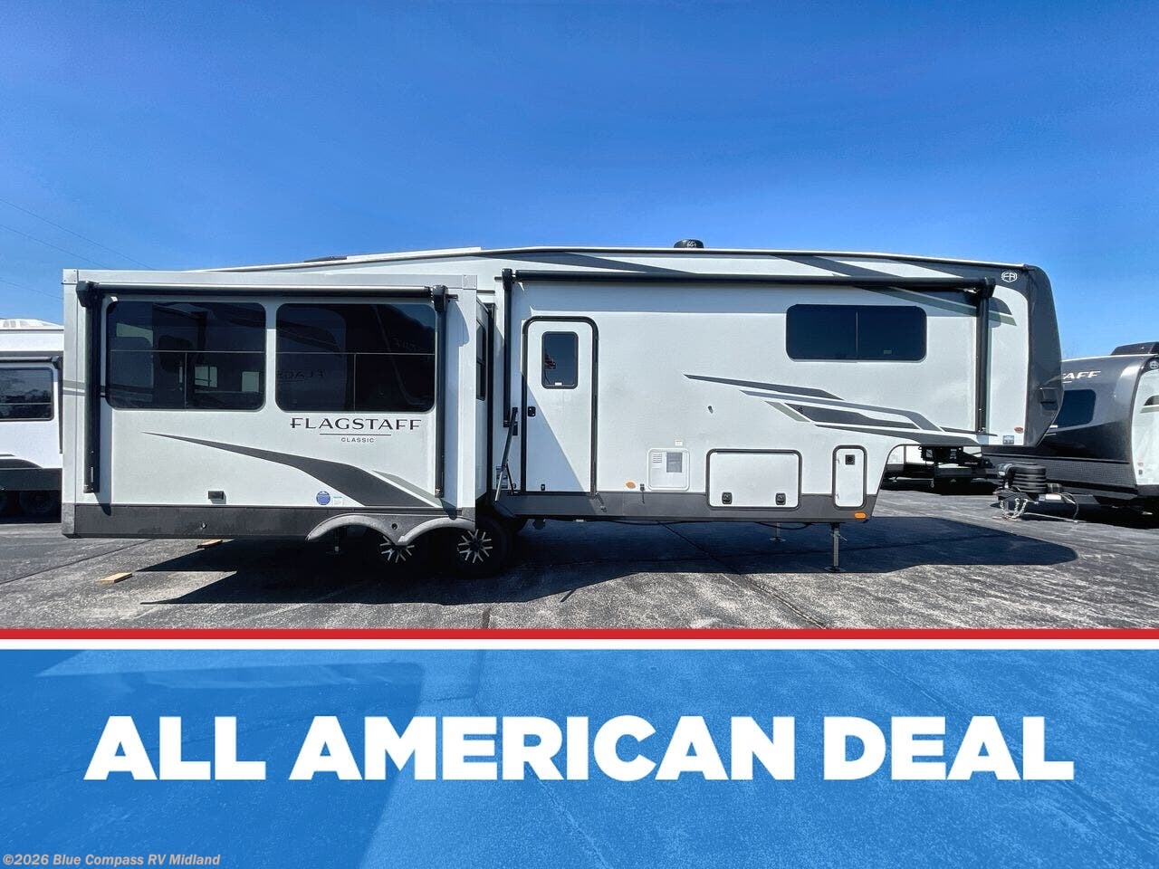 New 2026 Forest River Flagstaff Classic F361RLS available in Midland, Michigan