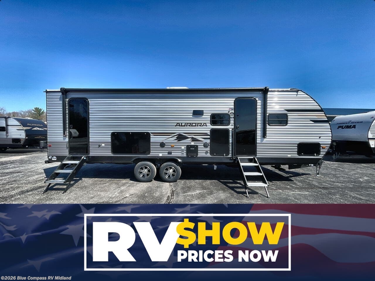 New 2026 Forest River Aurora 27DBH available in Midland, Michigan