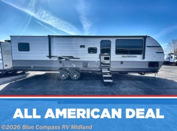 New 2026 Forest River Aurora 34BHTS (2 Queen Beds) available in Midland, Michigan