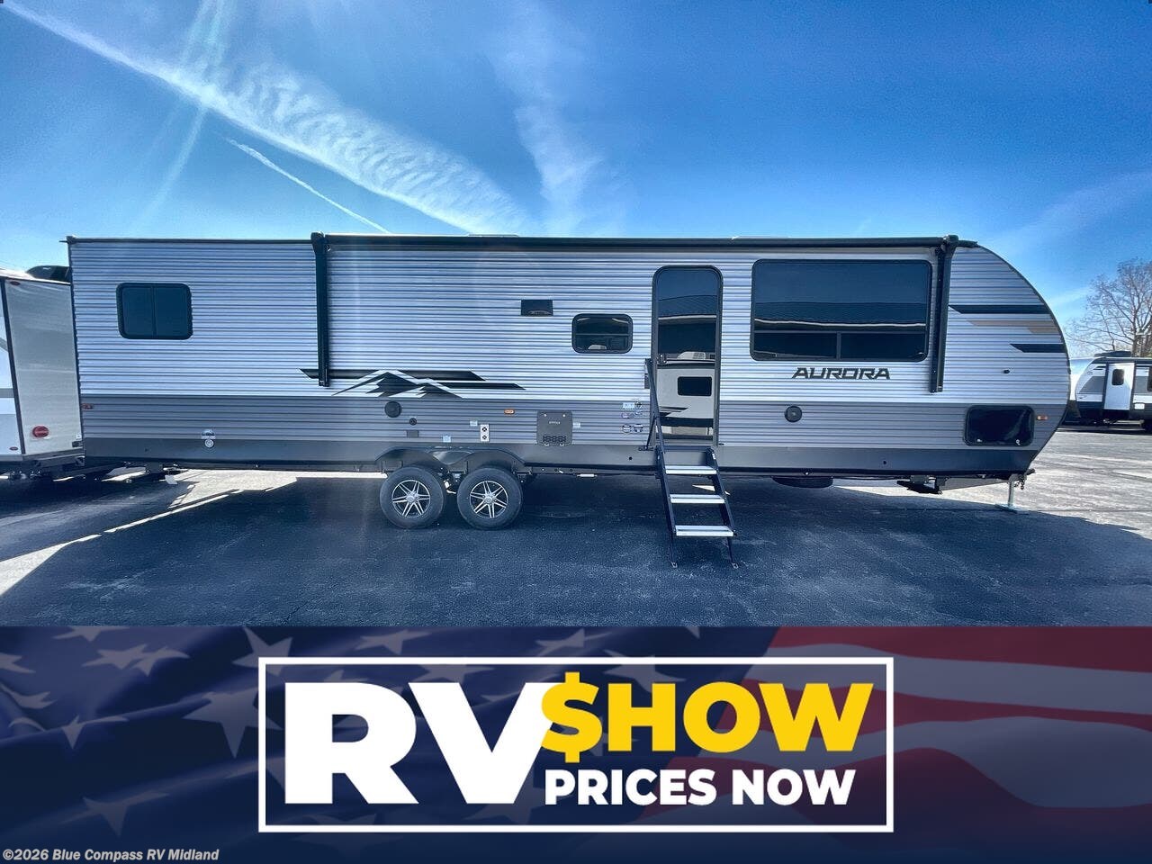 New 2026 Forest River Aurora 34BHTS (2 Queen Beds) available in Midland, Michigan