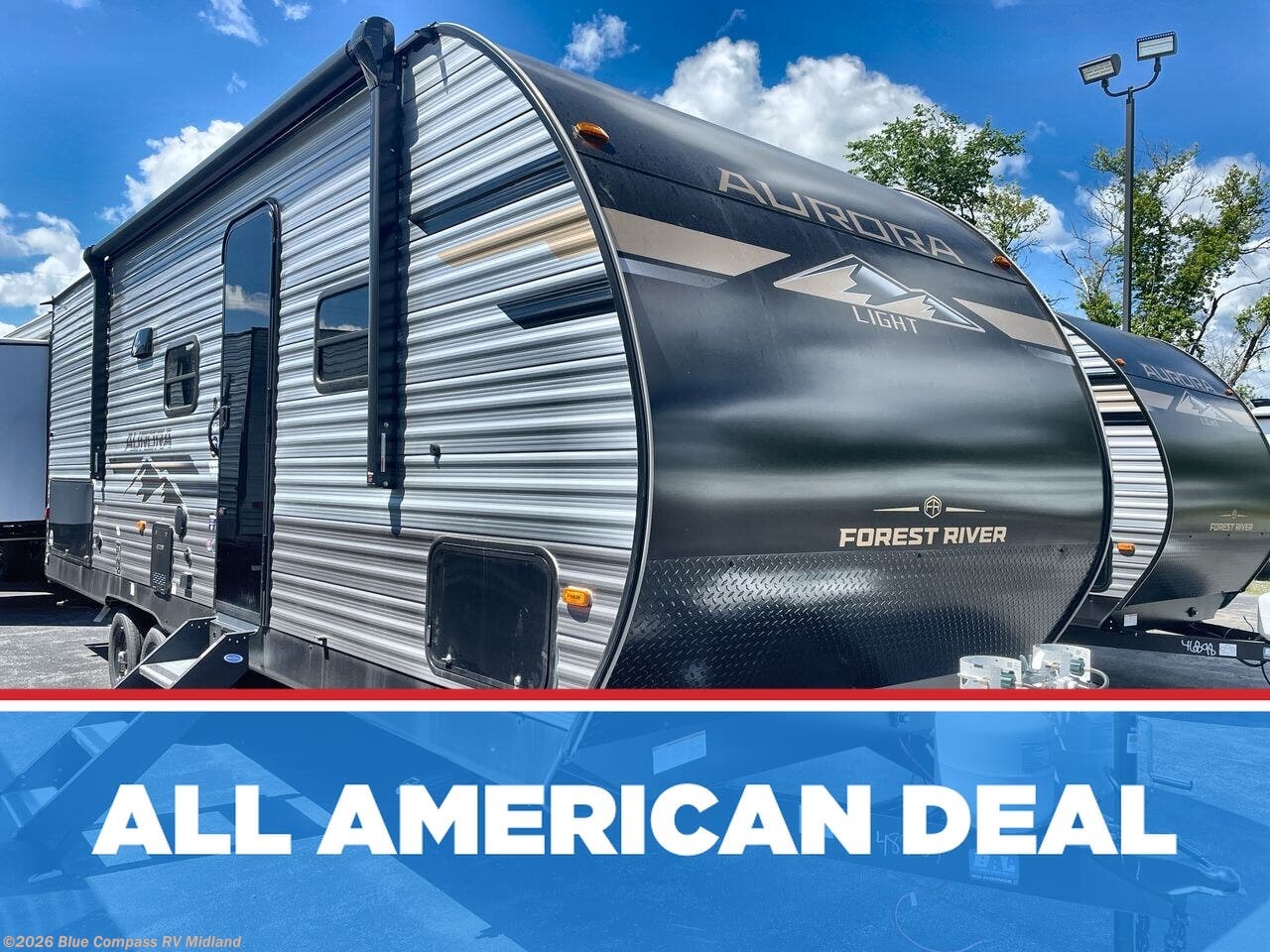 New 2026 Forest River Aurora Light 23BHS available in Midland, Michigan