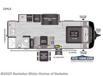 New 2024 Keystone Cougar Half-Ton 22MLS available in Attalla, Alabama