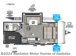 New 2025 Forest River Wildwood FSX 178BHSK available in Attalla, Alabama