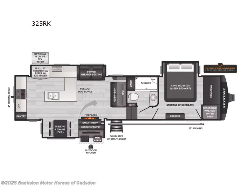 New 2026 Keystone Montana High Country 325RK available in Attalla, Alabama