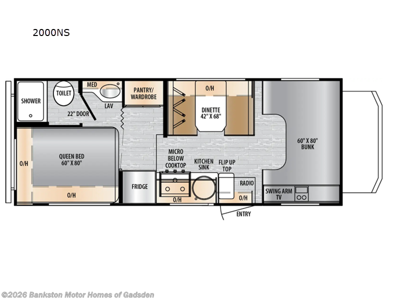 Used 2026 East to West Entrada 2000NS available in Attalla, Alabama