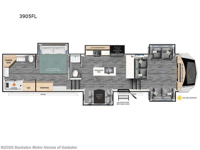 Used 2024 Heartland Big Country 3905FL available in Attalla, Alabama