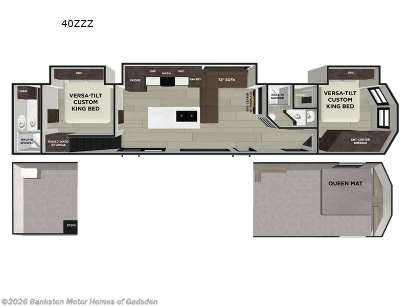 New 2026 Forest River Wildwood Lodge 40ZZZ available in Attalla, Alabama