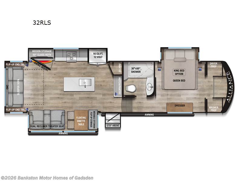 New 2026 Alliance RV Avenue 32RLS available in Attalla, Alabama