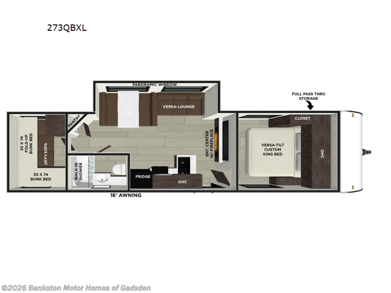 New 2026 Forest River Wildwood X-Lite 273QBXL available in Attalla, Alabama