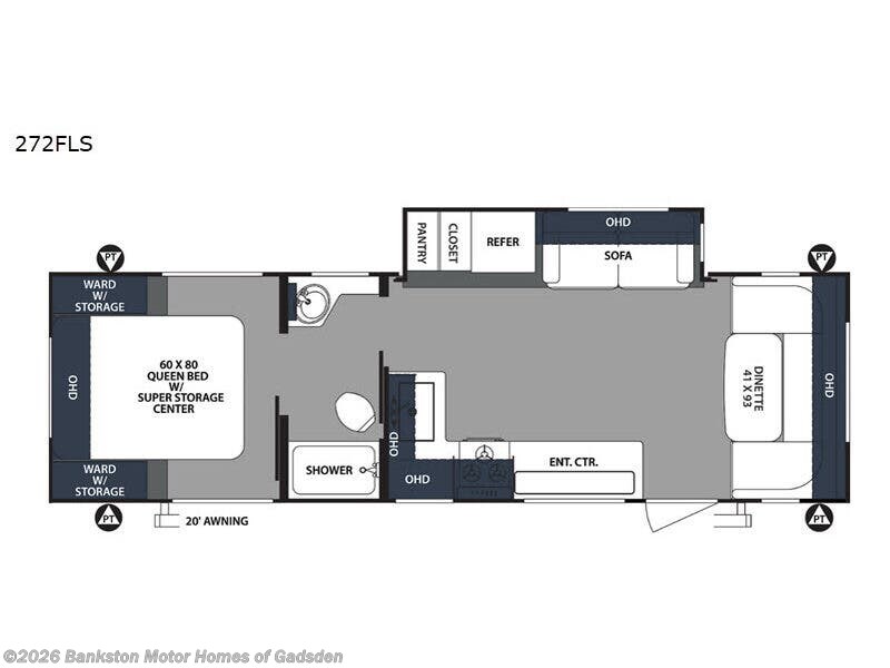 Used 2020 Forest River Surveyor 272FLS available in Attalla, Alabama