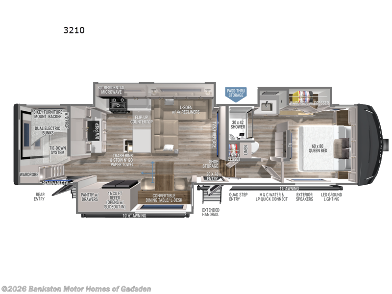New 2026 Brinkley RV Model Z 3210 available in Attalla, Alabama