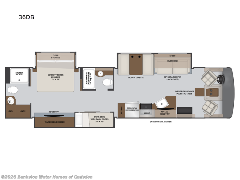 Used 2022 Holiday Rambler Invicta 36DB available in Attalla, Alabama