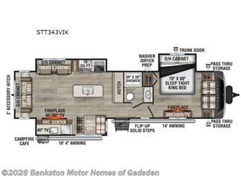 New 2027 Venture RV SportTrek Touring Edition STT343VIK available in Attalla, Alabama