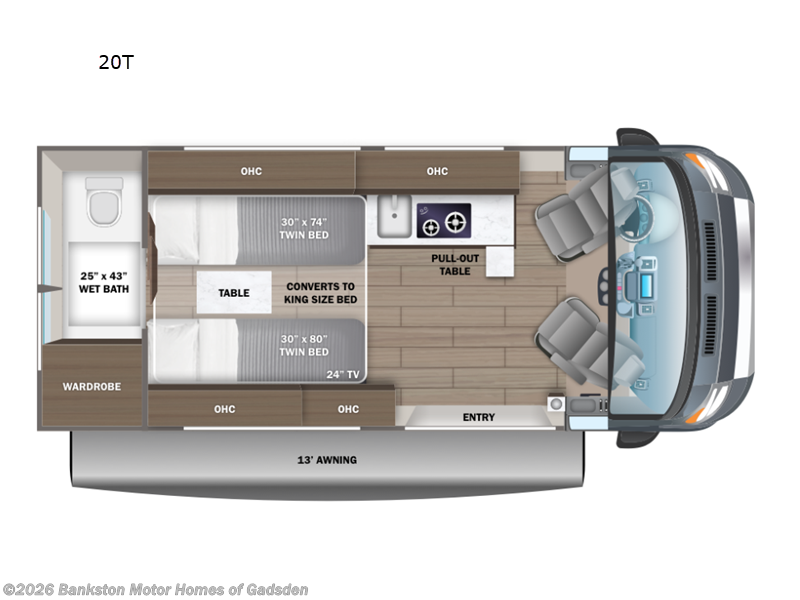New 2027 Entegra Coach Ethos 20T available in Attalla, Alabama