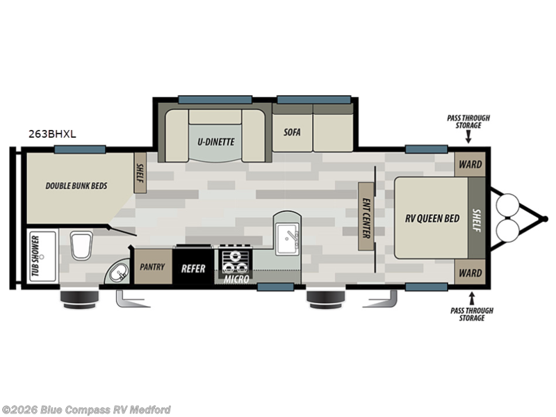 Used 2019 Forest River Salem Cruise Lite 263BHXL available in Medford, Oregon