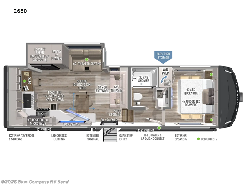 New 2026 Brinkley RV Model Z 2680 available in Bend, Oregon