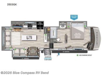 Used 2024 Grand Design Influence 3503GK available in Bend, Oregon