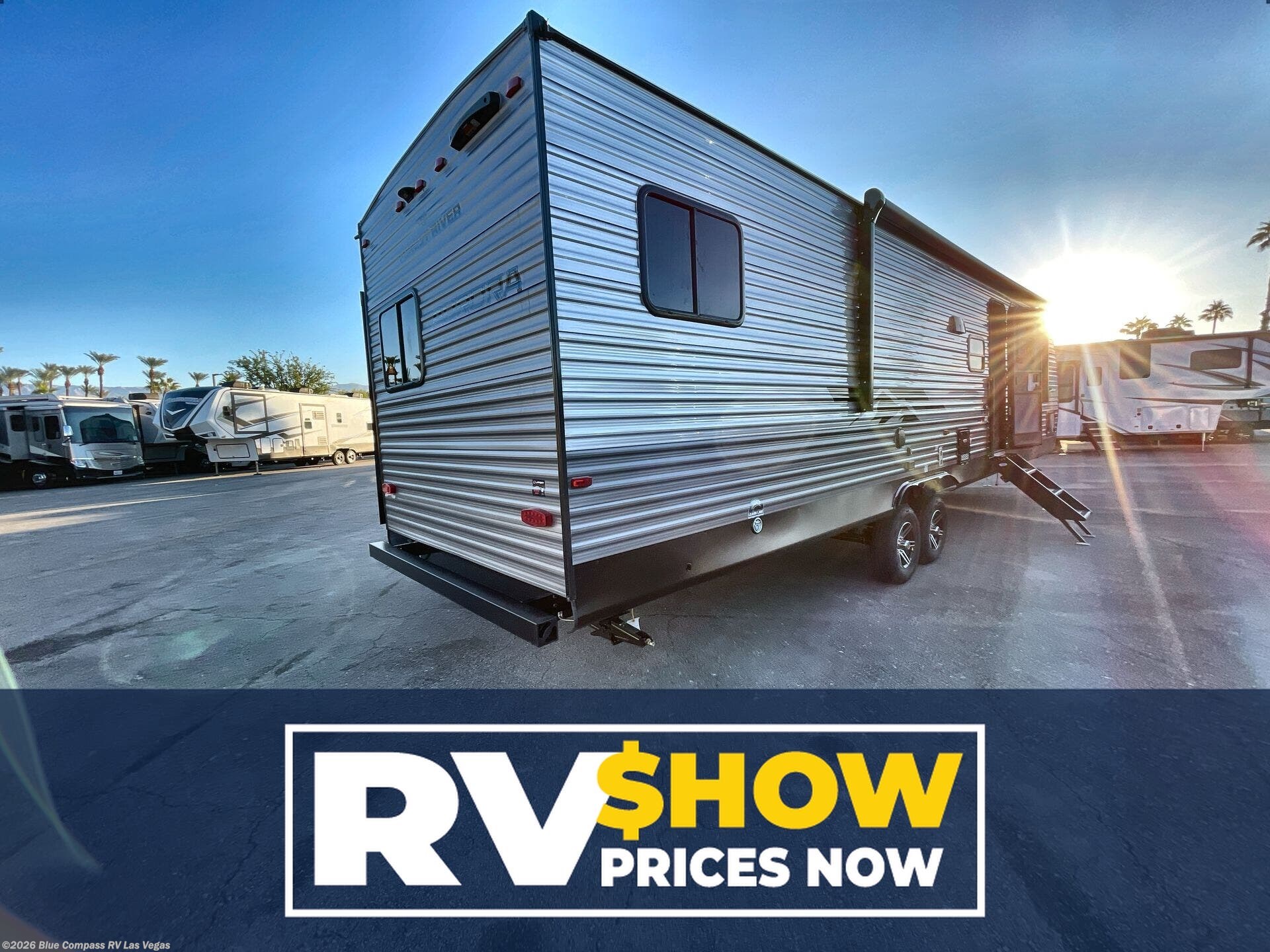 New 2026 Forest River Aurora 34BHTS (2 Queen Beds) available in Las Vegas, Nevada