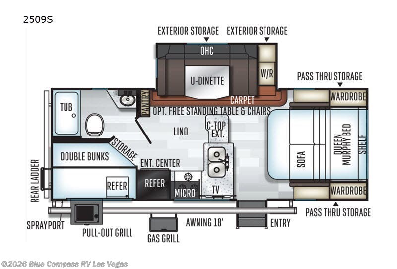Used 2019 Forest River Rockwood Mini Lite 2509S available in Las Vegas, Nevada