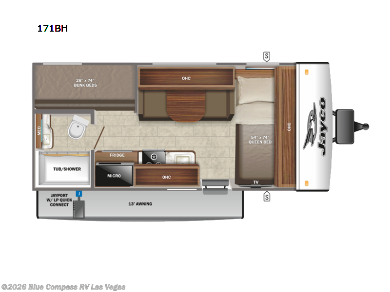 Used 2022 Jayco Jay Feather Micro 171BH available in Las Vegas, Nevada