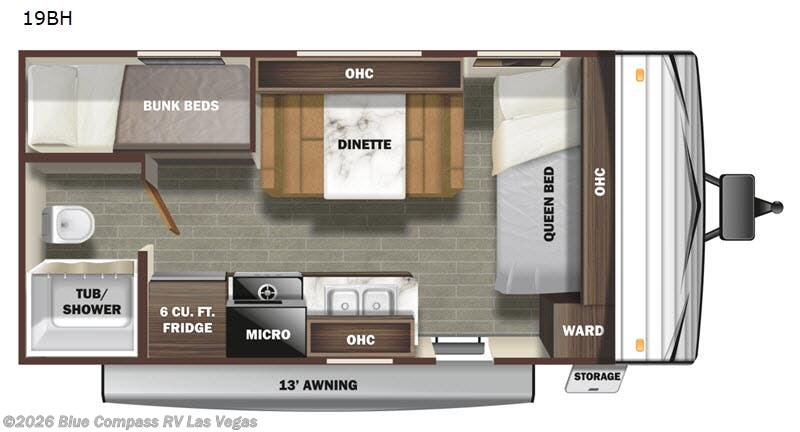 Used 2020 Starcraft Autumn Ridge Single Axle 19BH available in Las Vegas, Nevada