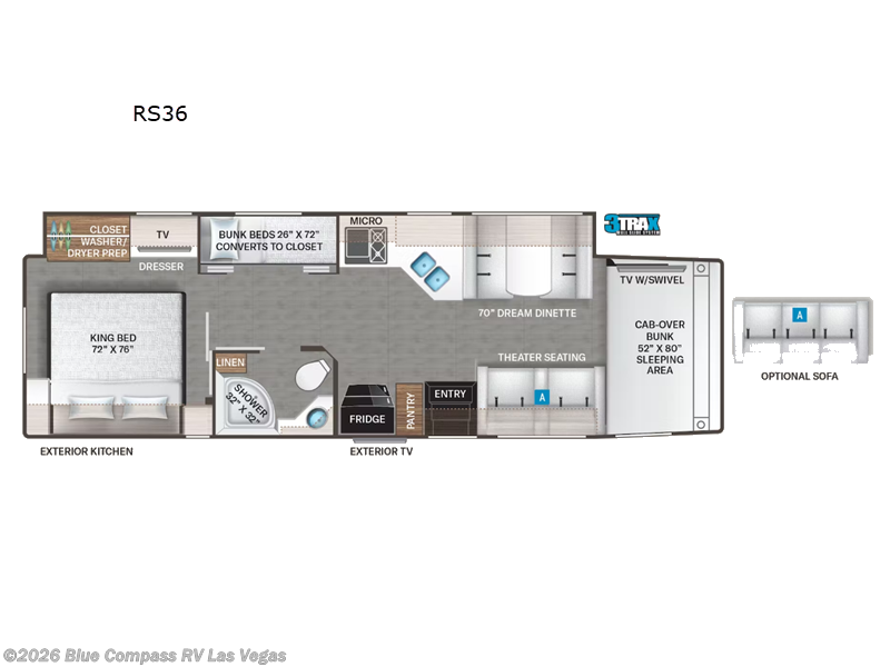 Used 2024 Thor Motor Coach Omni RS36 available in Las Vegas, Nevada