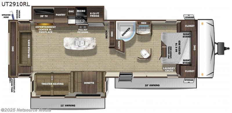 Used 2020 Highland Ridge Open Range Ultra Lite UT2910RL available in Kalispell, Montana
