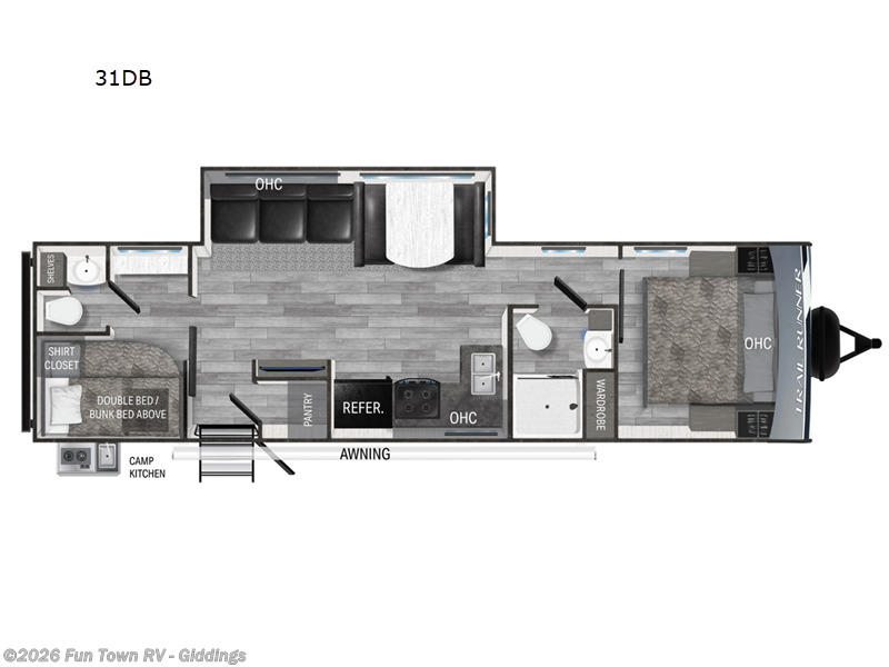 Used 2023 Heartland Trail Runner 31DB available in Giddings, Texas