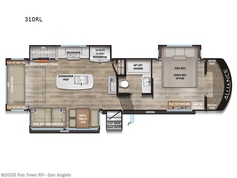 Used 2025 Alliance RV Paradigm 310RL available in San Angelo, Texas