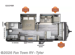 Used 2023 Forest River Rockwood Signature 8263MBR available in Mineola, Texas