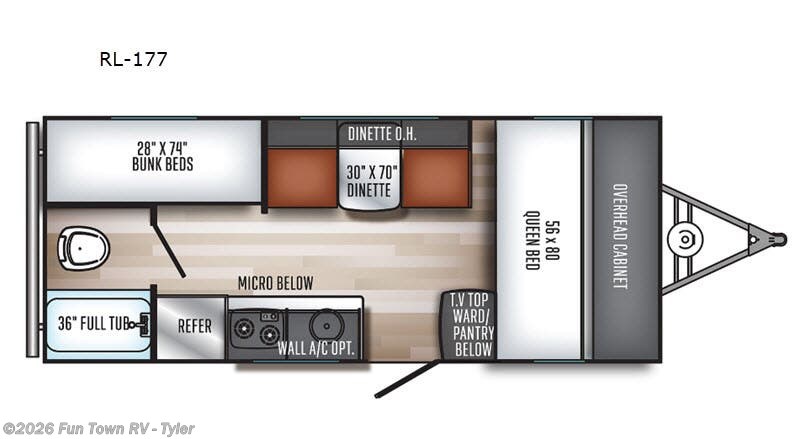 Used 2019 Palomino Real-Lite Mini RL-177 available in Mineola, Texas