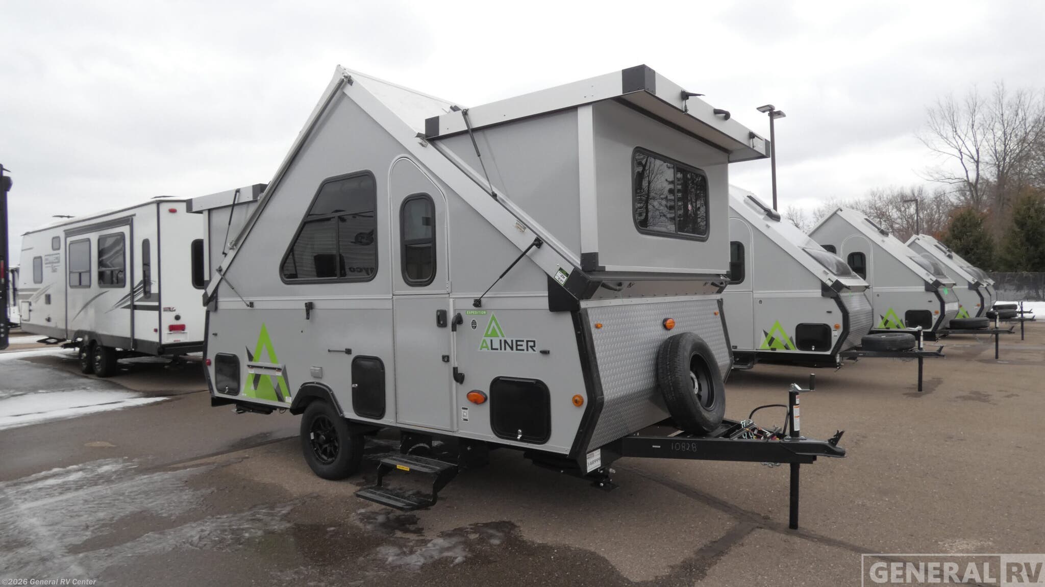 New 2026 Aliner Expedition Rear Sofa available in Clarkston, Michigan