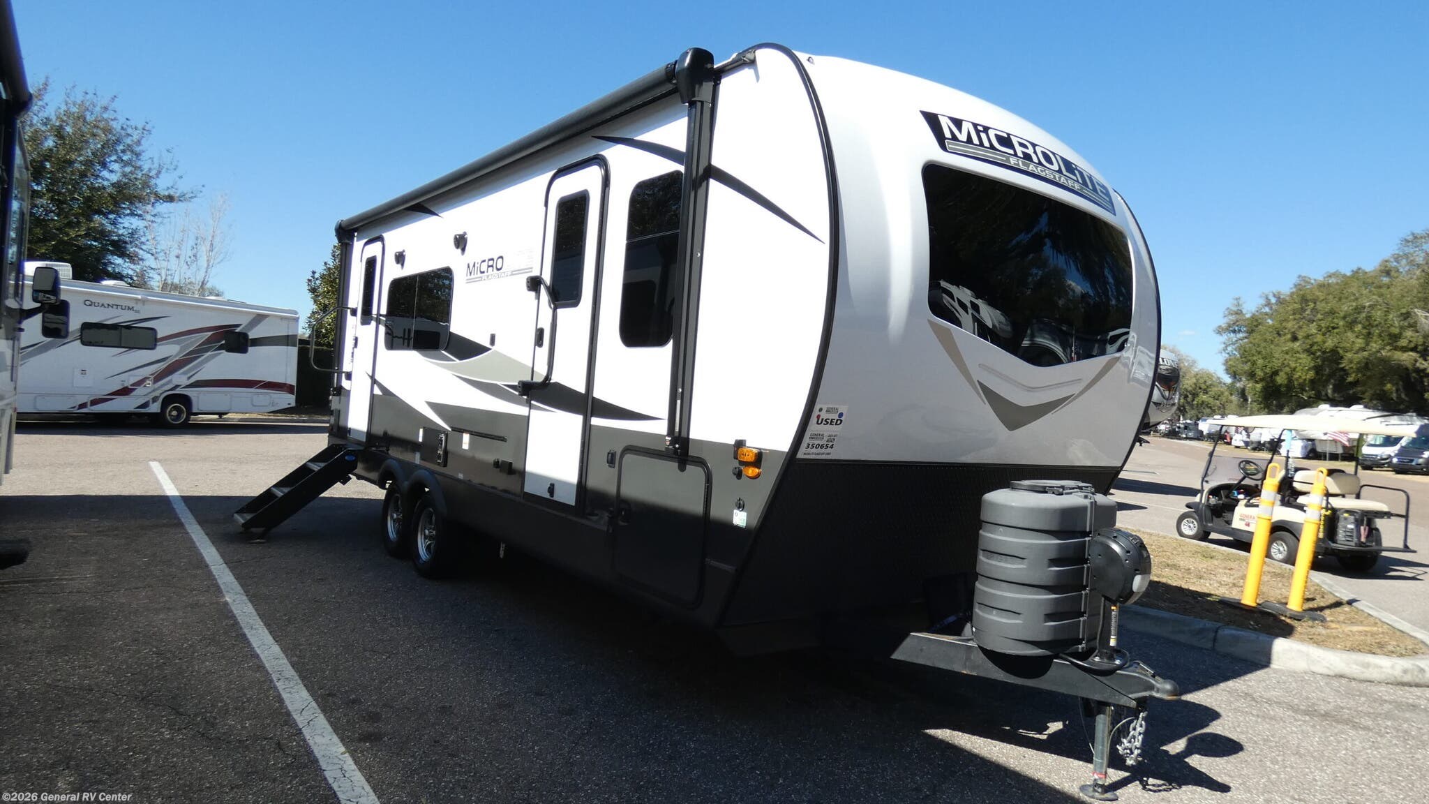 Used 2025 Forest River Flagstaff Micro Lite 25SRK available in Dover, Florida