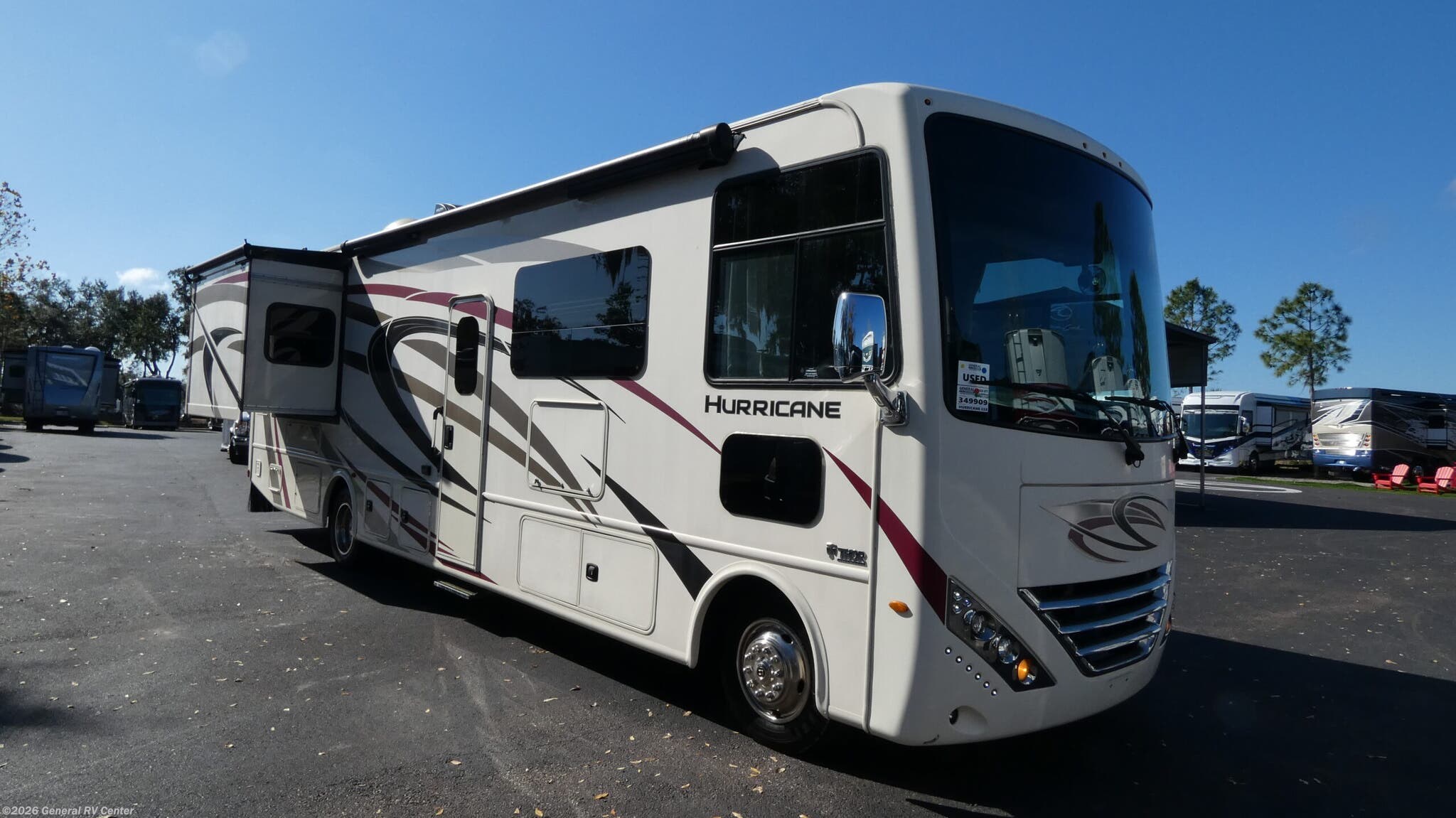 Used 2020 Thor Motor Coach Hurricane 33X available in Dover, Florida