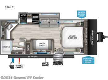 New 2023 Grand Design Imagine XLS 22MLE available in Draper, Utah
