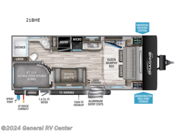 New 2023 Grand Design Imagine XLS 21BHE available in Draper, Utah