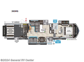 New 2023 Grand Design Momentum M-Class 395MS available in Draper, Utah