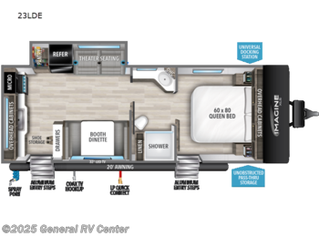 New 2023 Grand Design Imagine XLS 23LDE available in Ashland, Virginia