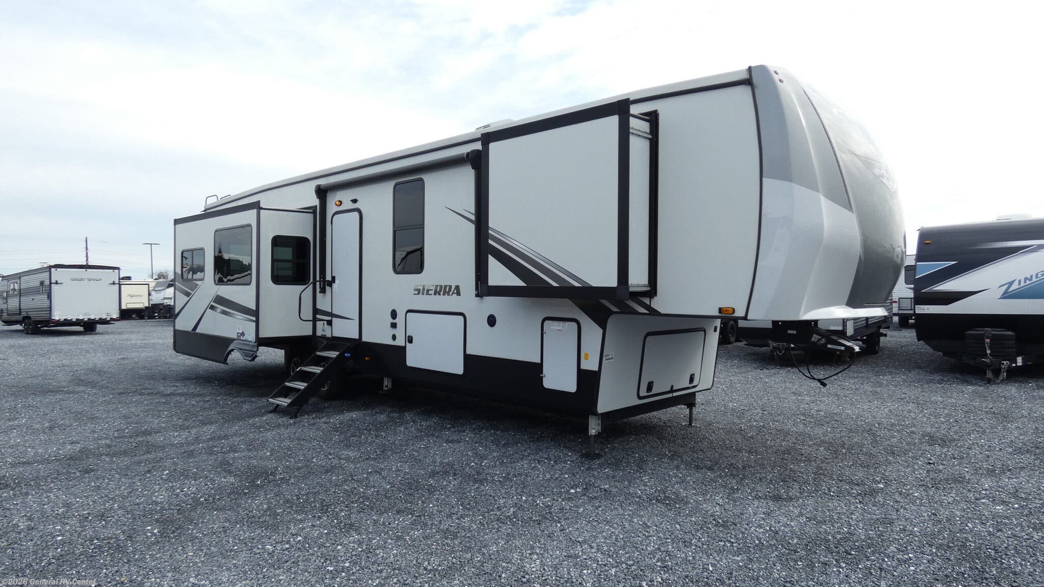Used 2021 Forest River Sandpiper 368FBDS available in Ashland, Virginia