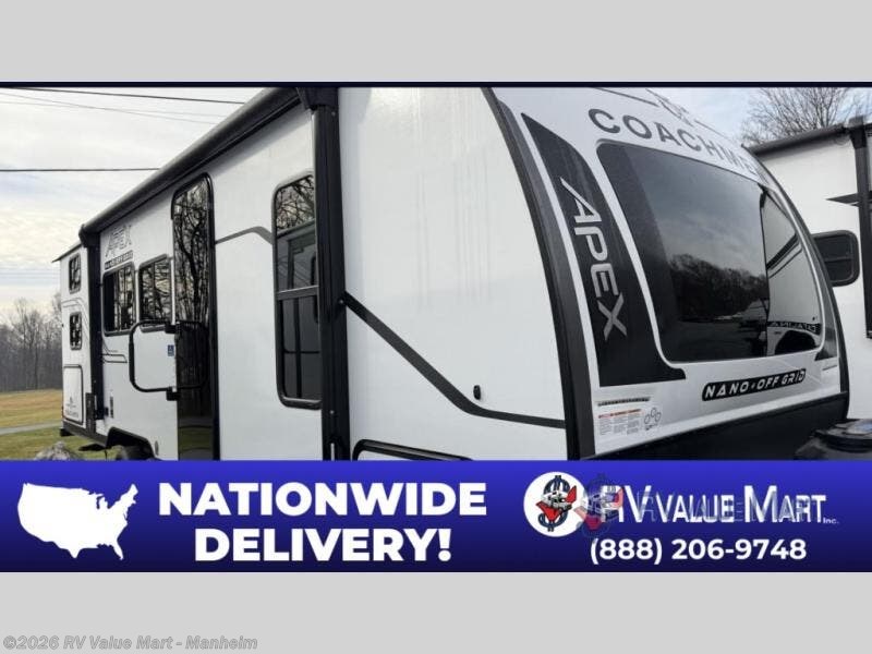 New 2026 Coachmen Apex Nano 228BHS available in Manheim, Pennsylvania
