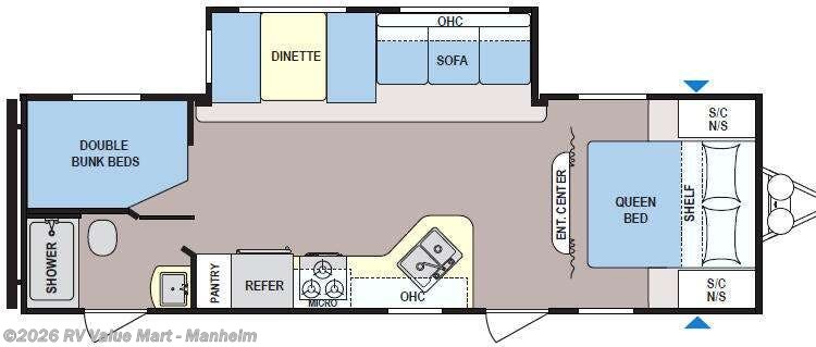 Used 2018 Coleman  Lantern Series 263BH available in Manheim, Pennsylvania