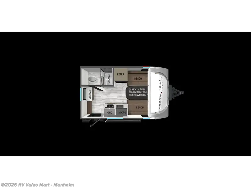 New 2026 Heartland North Trail 14UL available in Manheim, Pennsylvania