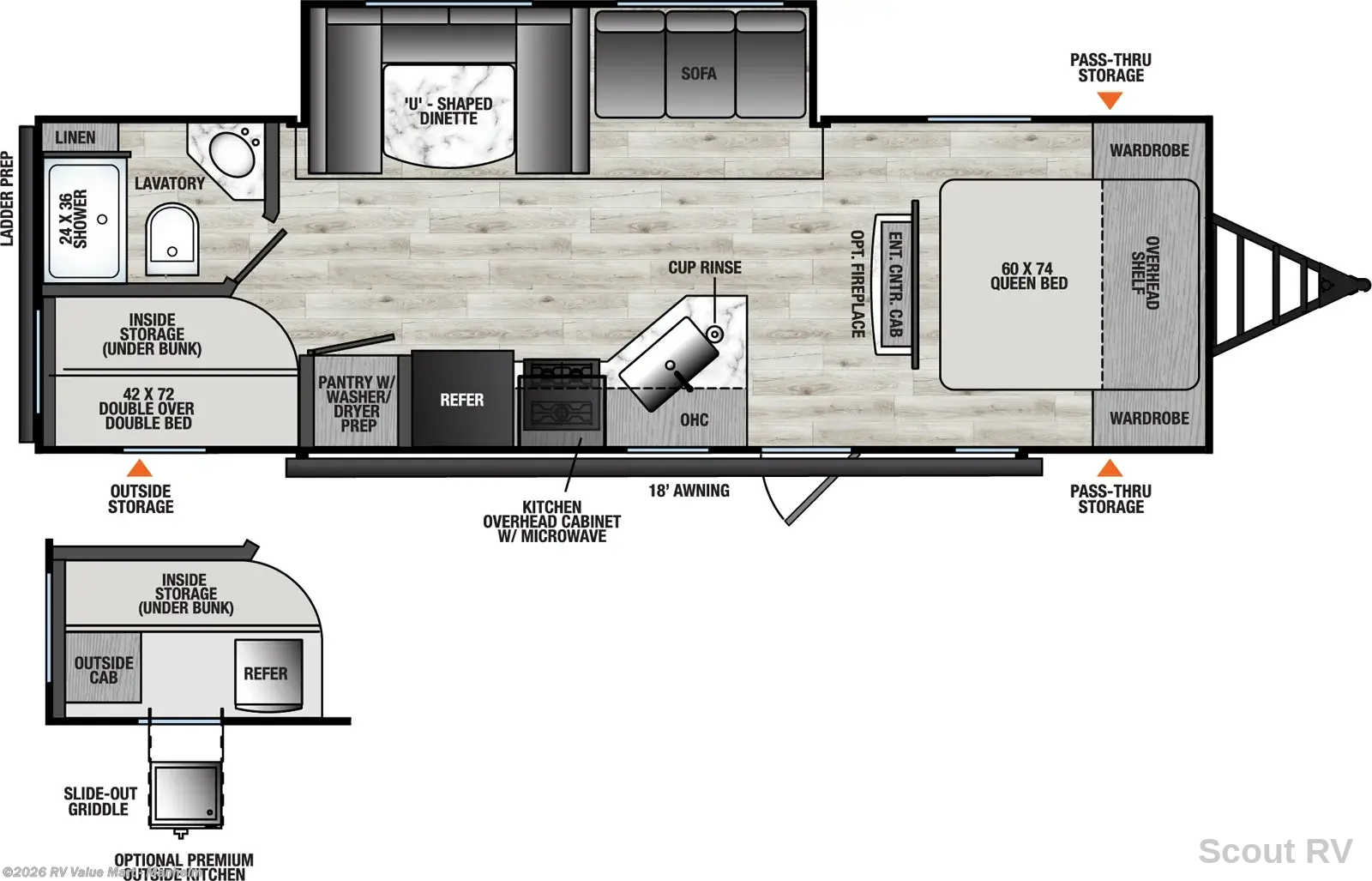 New 2027 Forest River Viking 262DBS available in Manheim, Pennsylvania