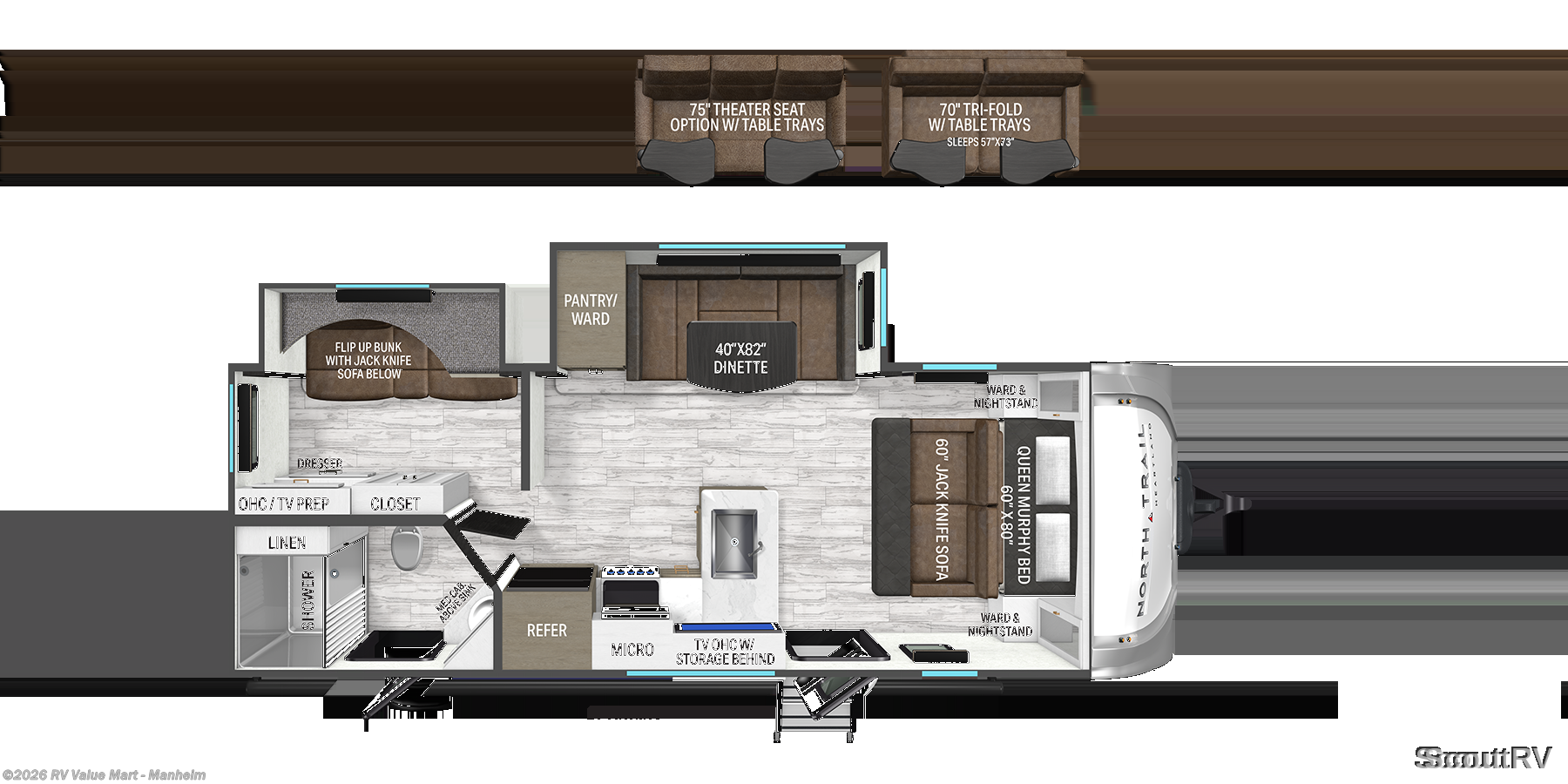 New 2027  Heartland North Trail 225MB by Heartland from RV Value Mart - Manheim in Manheim, PA