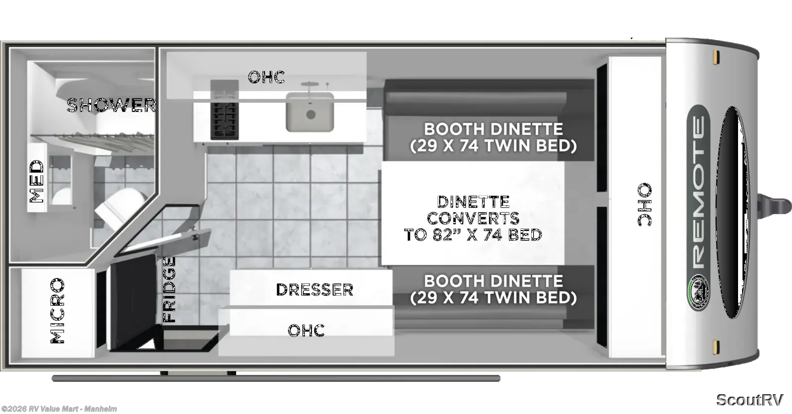 New 2027 Coachmen Remote 13R available in Manheim, Pennsylvania