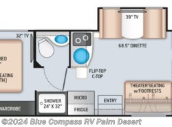 Used 2021 Thor Motor Coach Delano Sprinter 24RW available in Palm Desert, California