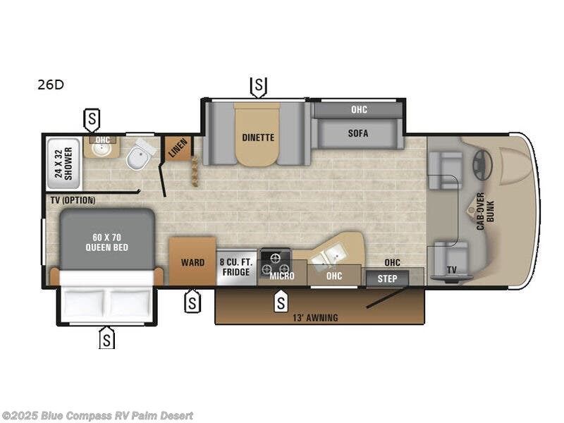 Used 2019 Entegra Coach Odyssey 26D available in Palm Desert, California