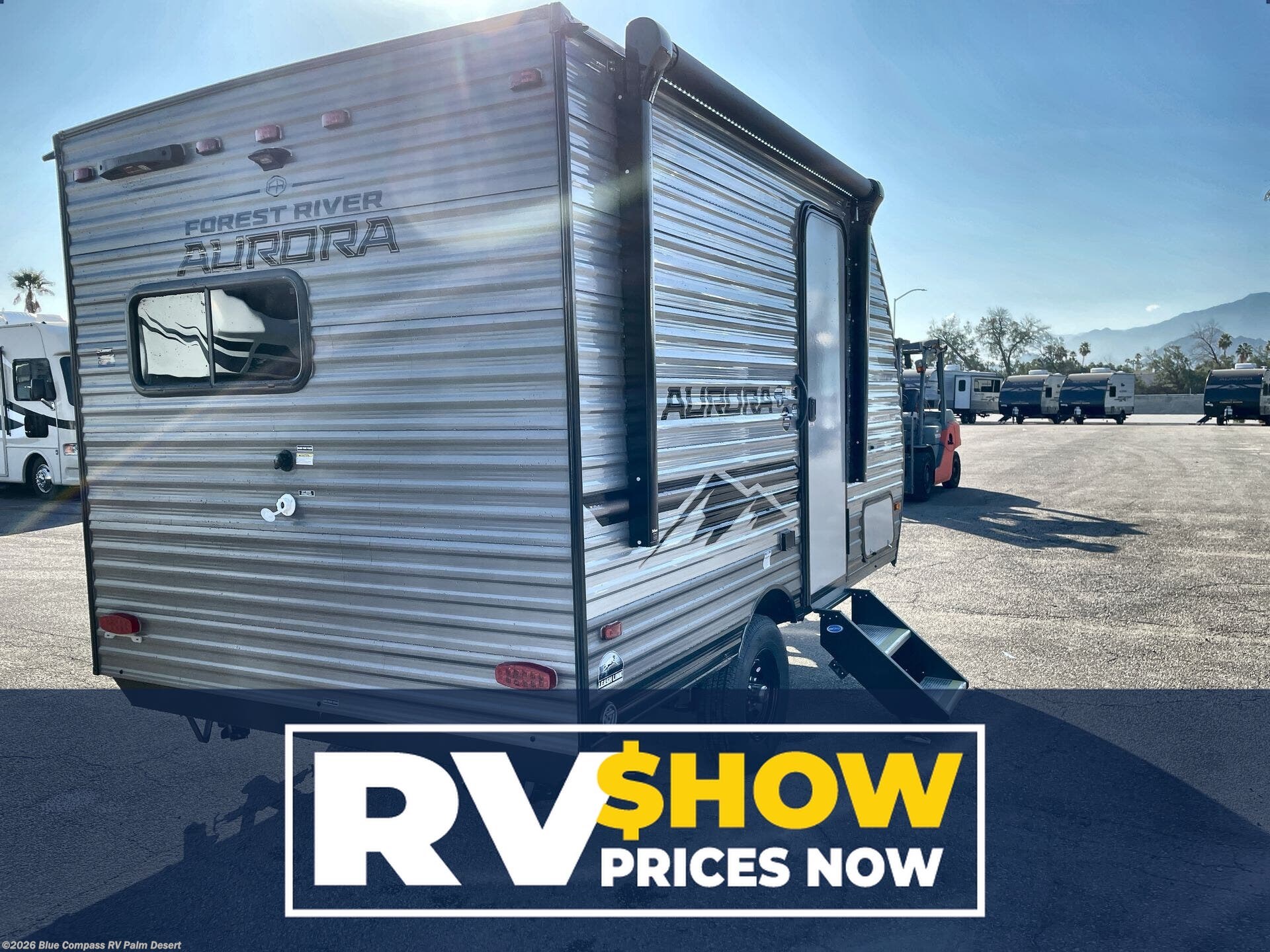 New 2026 Forest River Aurora Light 13RKX available in Palm Desert, California