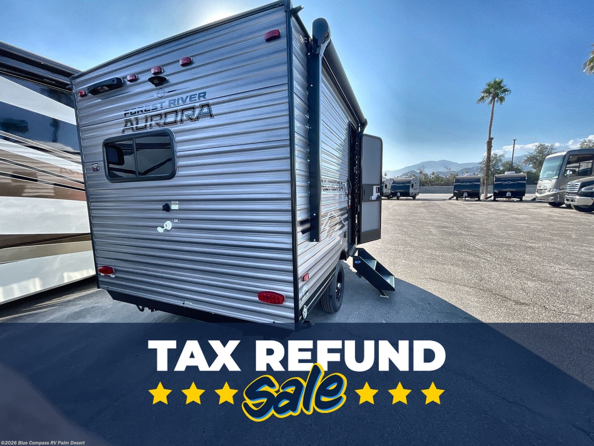 New 2026 Forest River Aurora Light 13RKX available in Palm Desert, California