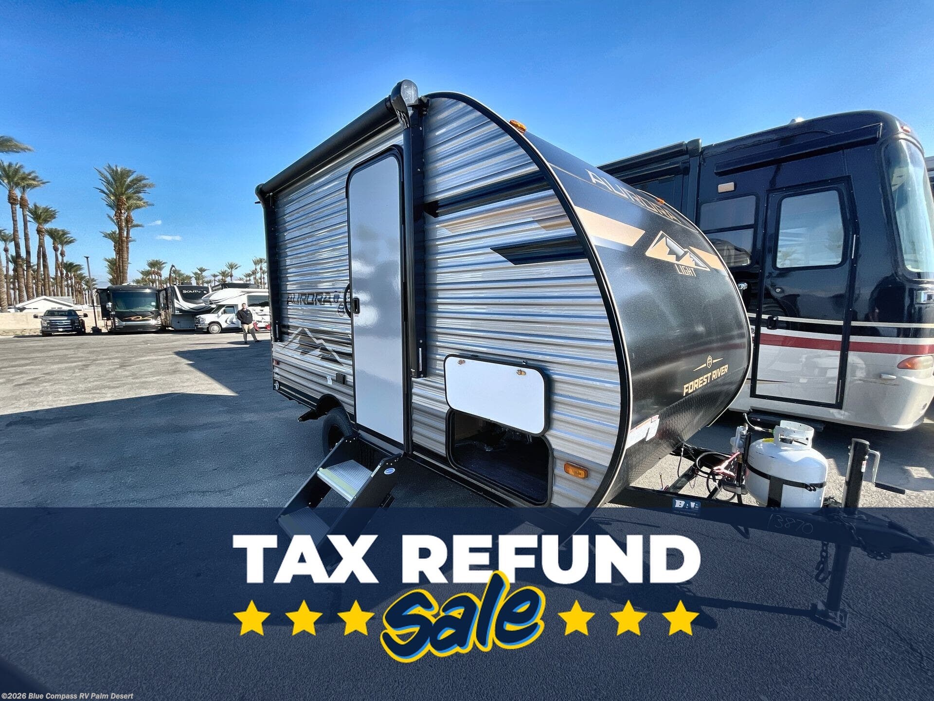 New 2026 Forest River Aurora Light 13RKX available in Palm Desert, California